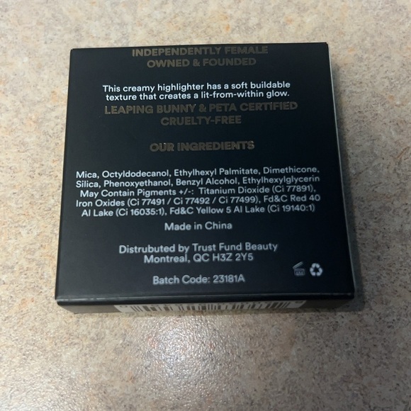 tfb Trust Fund Beauty That Glo Tho Cream Highlighter- Golden Glow NEW - Picture 4 of 4
